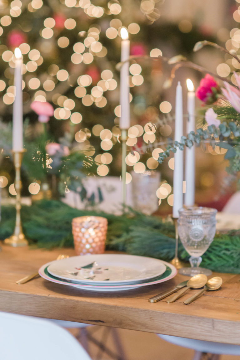 Deck The Halls Christmas Home Tour Dining Room The Leslie Style