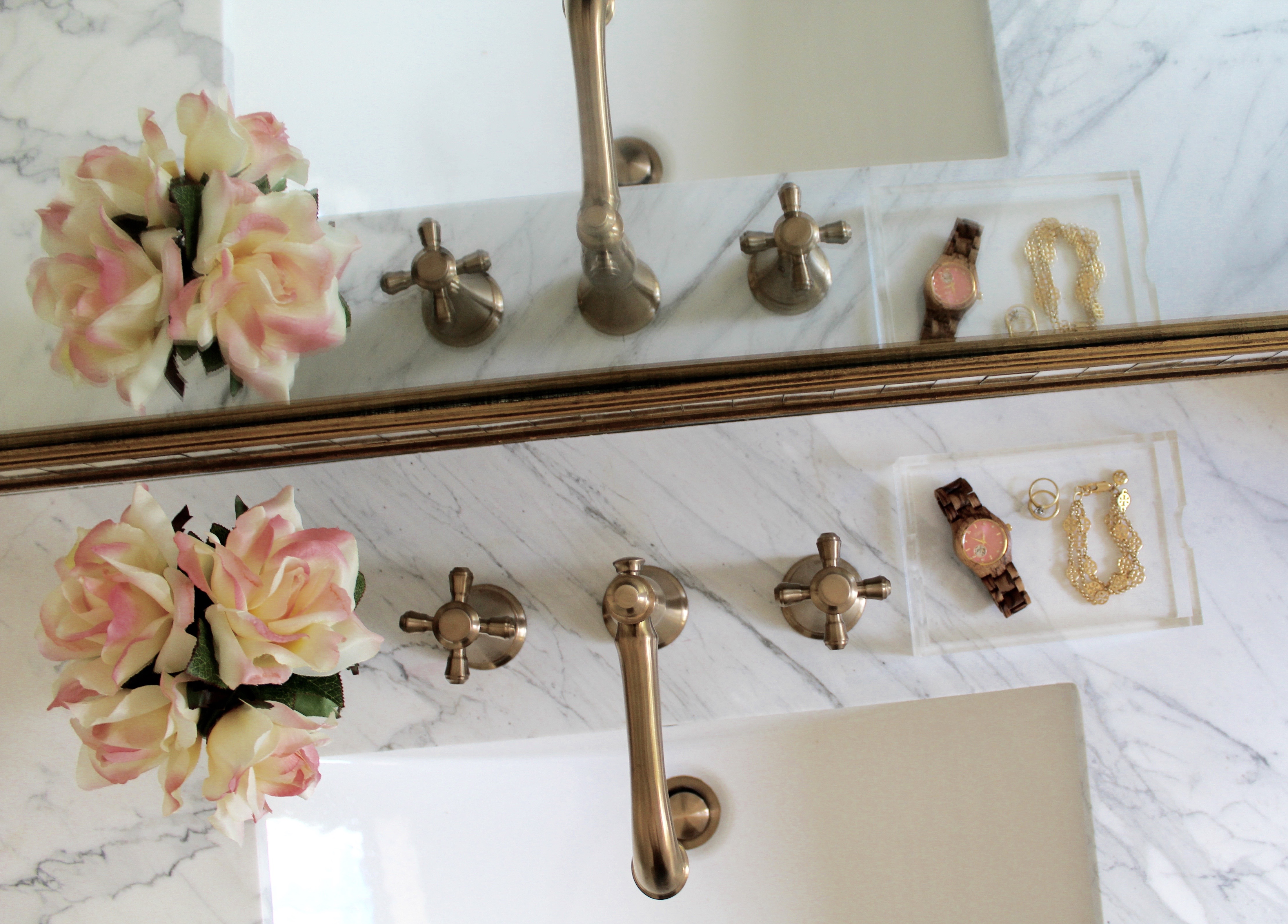 How to Style a Vanity Counter