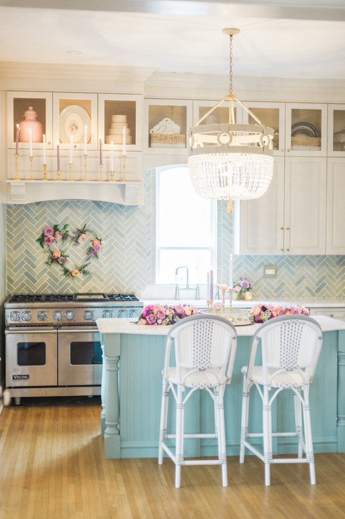 Valentine's Day Kitchen Styling - The Leslie Style