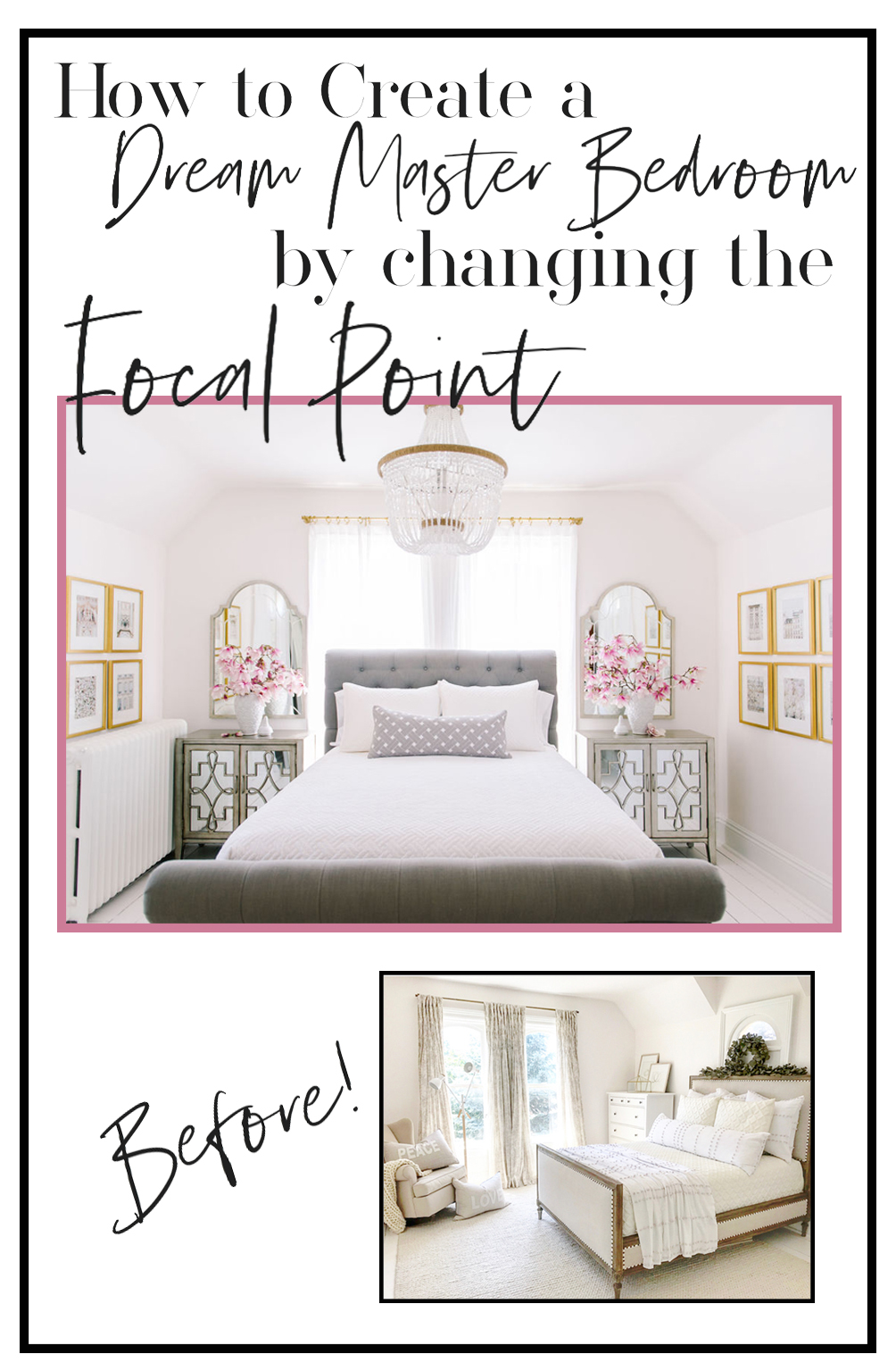 How to Create the Perfect Dream Master Bedroom - The Leslie Style