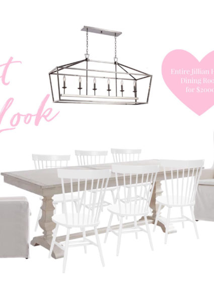 Get The Look: Entire Jillian Harris Dining Room for $2000!